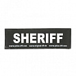 JULIUS-K9 Лейблы на липучке SHERIFF