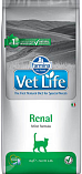 FARMINA Vet Life Cat Renal (24,5/20) - корм "Фармина Вет Лайф" для кошек с почечной и сердечной недостаточностью