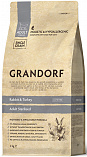 GRANDORF Rabbit & Turkey Adult Sterilized (37/12) - "Грандорф" с кроликом и индейкой для пожилых, кастрированных и склонных к полноте кошек