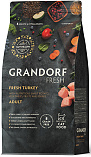 Grandorf Fresh Turkey & Sweet Potato (31/15) - Беззерновой корм с живыми пробиотиками индейка с бататом для кошек