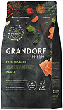 Grandorf Fresh Salmon & Sweet Potato (33/17) - Беззерновой корм с живыми пробиотиками лосось с бататом для кошек