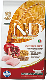 FARMINA N&D Ancestral Cat Chicken & Pomegranate Adult (36/20) - низкозерновая серия корма с курицей и гранатом для кошек