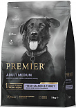 PREMIER Salmon & Turkey Adult Medium (26/16) - "Премьер" лосось с индейкой для собак средних пород