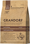 GRANDORF Duck & Turkey Adult Medium & Maxi (26/16) - "Грандорф" для собак средних и крупных пород с уткой и индейкой