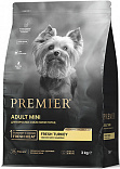PREMIER Turkey Adult Mini (28/16) - "Премьер" индейка для собак мелких пород